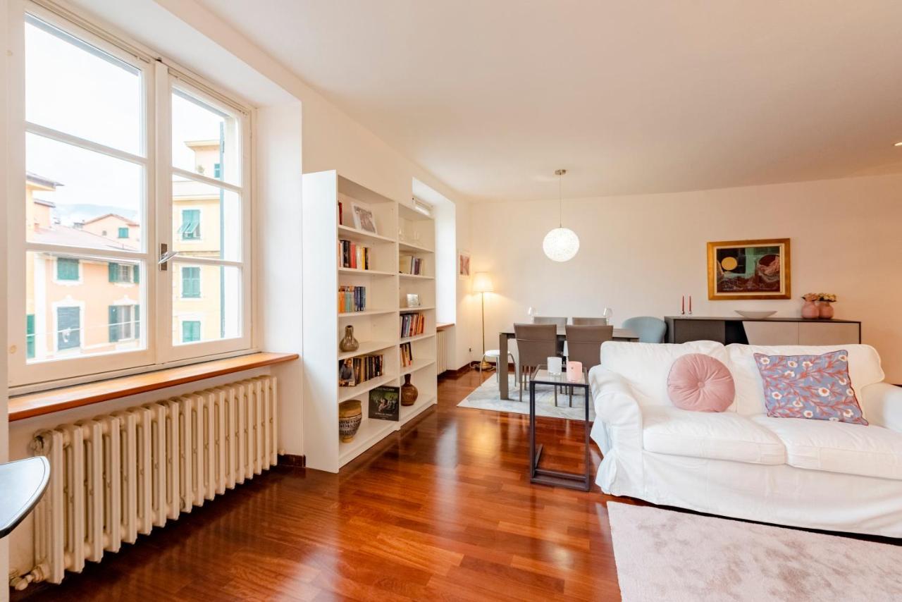 Cavour 9 Apartment 2B 2B 100Mq With Private Garage, In Center Of Rapallo, Wifi, Air Conditioned Εξωτερικό φωτογραφία